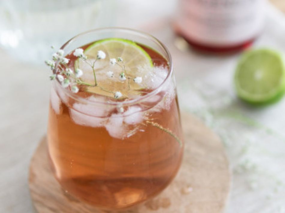 Rosé-Cocktailschorle