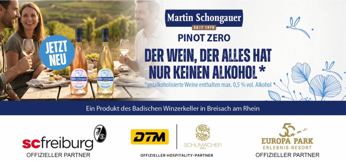 Pinot Zero in Weiß & Rosé zum Dry January 2026